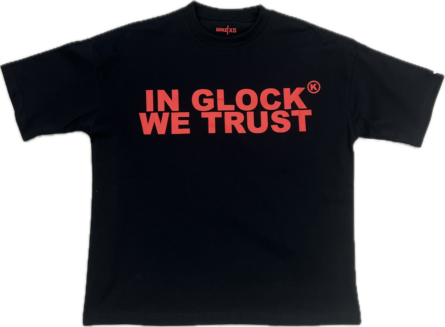 Red And Black In Glock We Trust Shirt