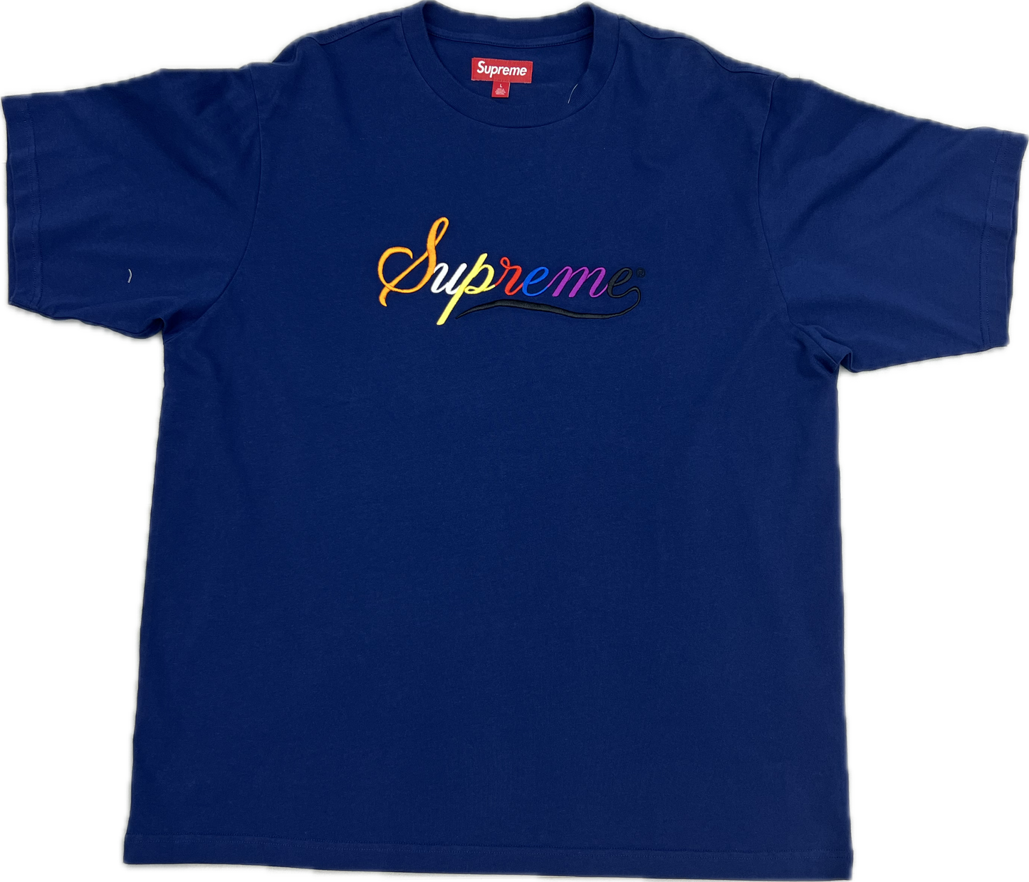 Supreme Colorful Letters Shirt