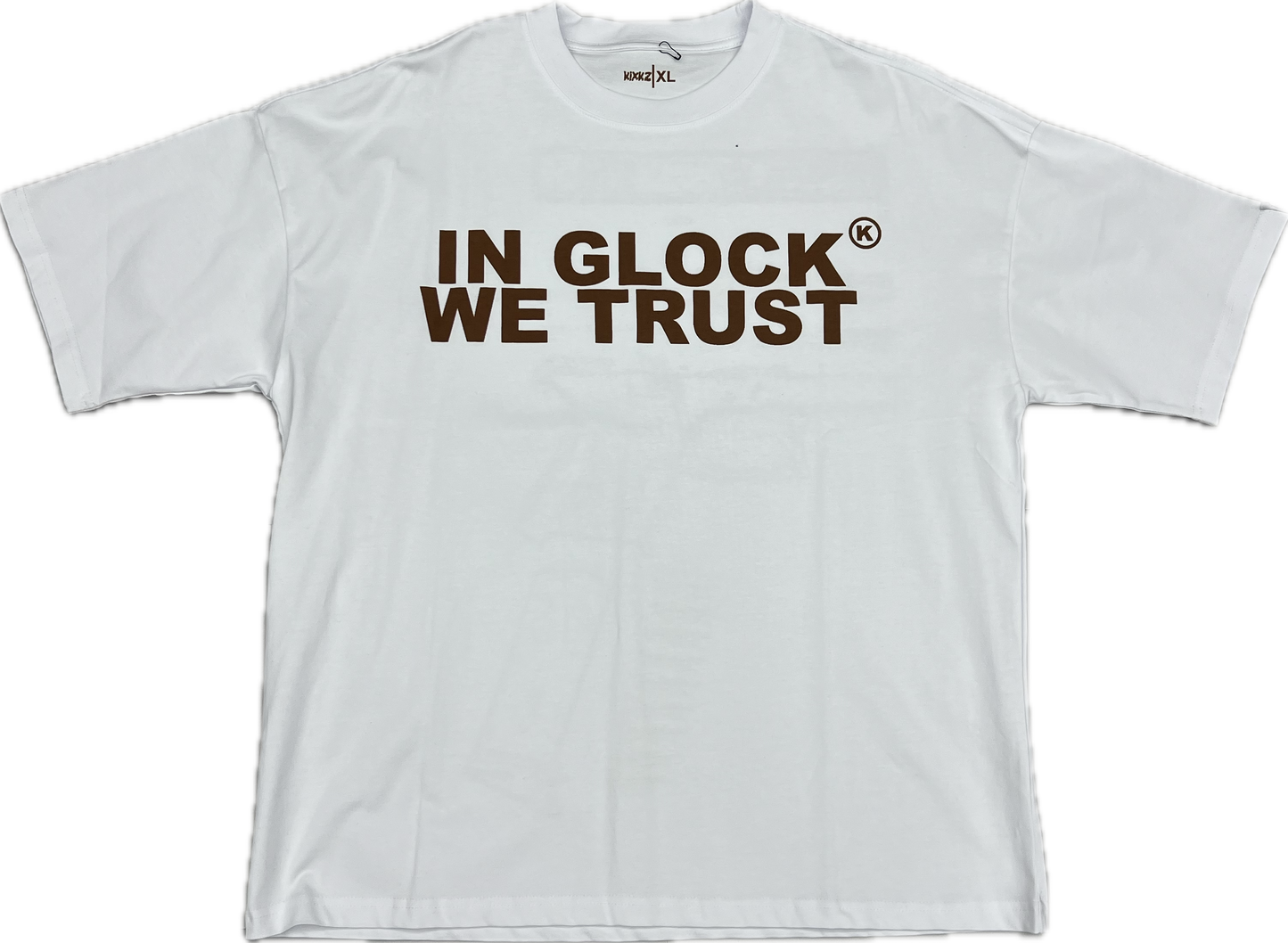 White and Brown In Glock We Trust Shirt