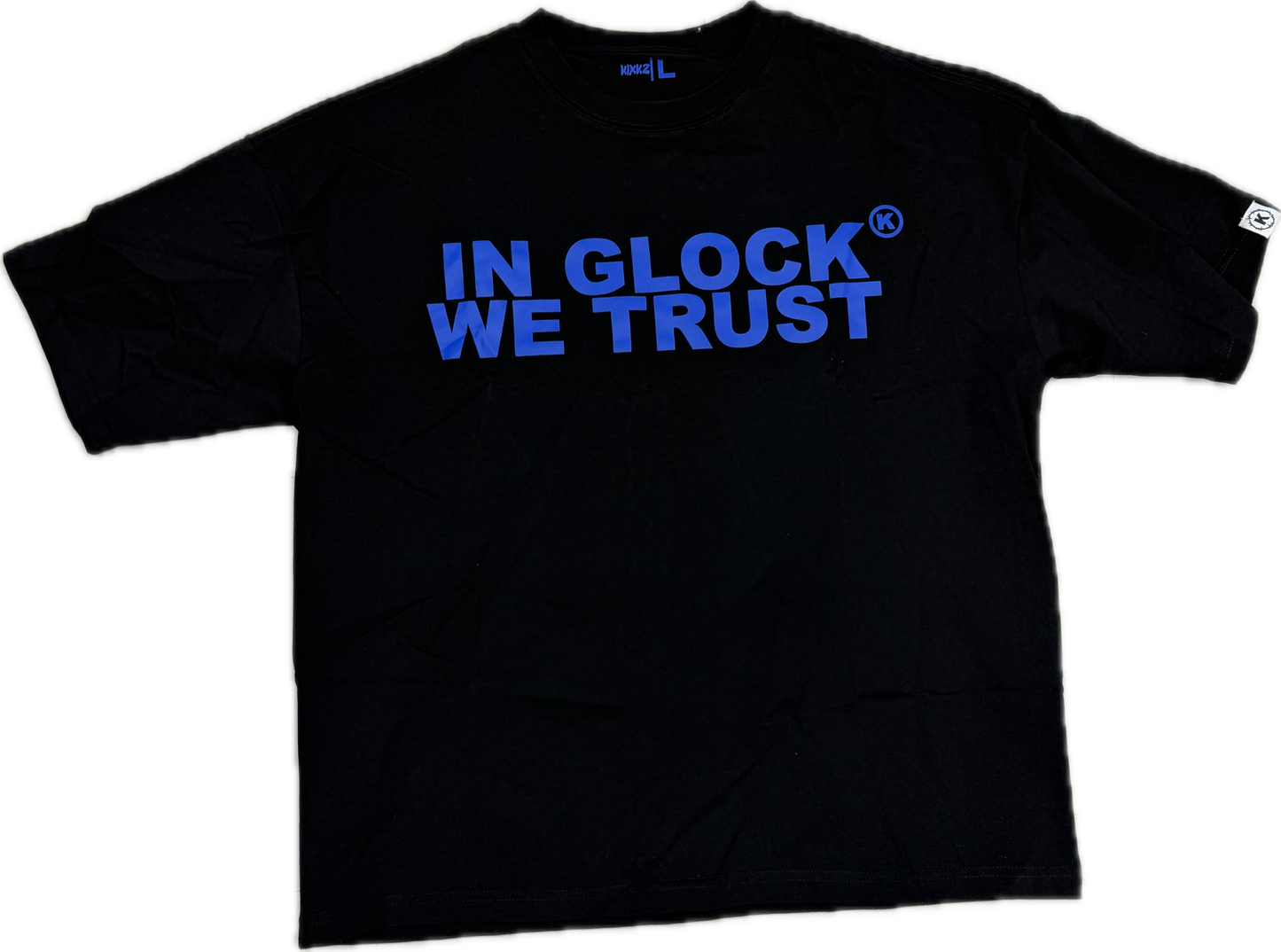 White and Blue in Glock We Trust Shirt