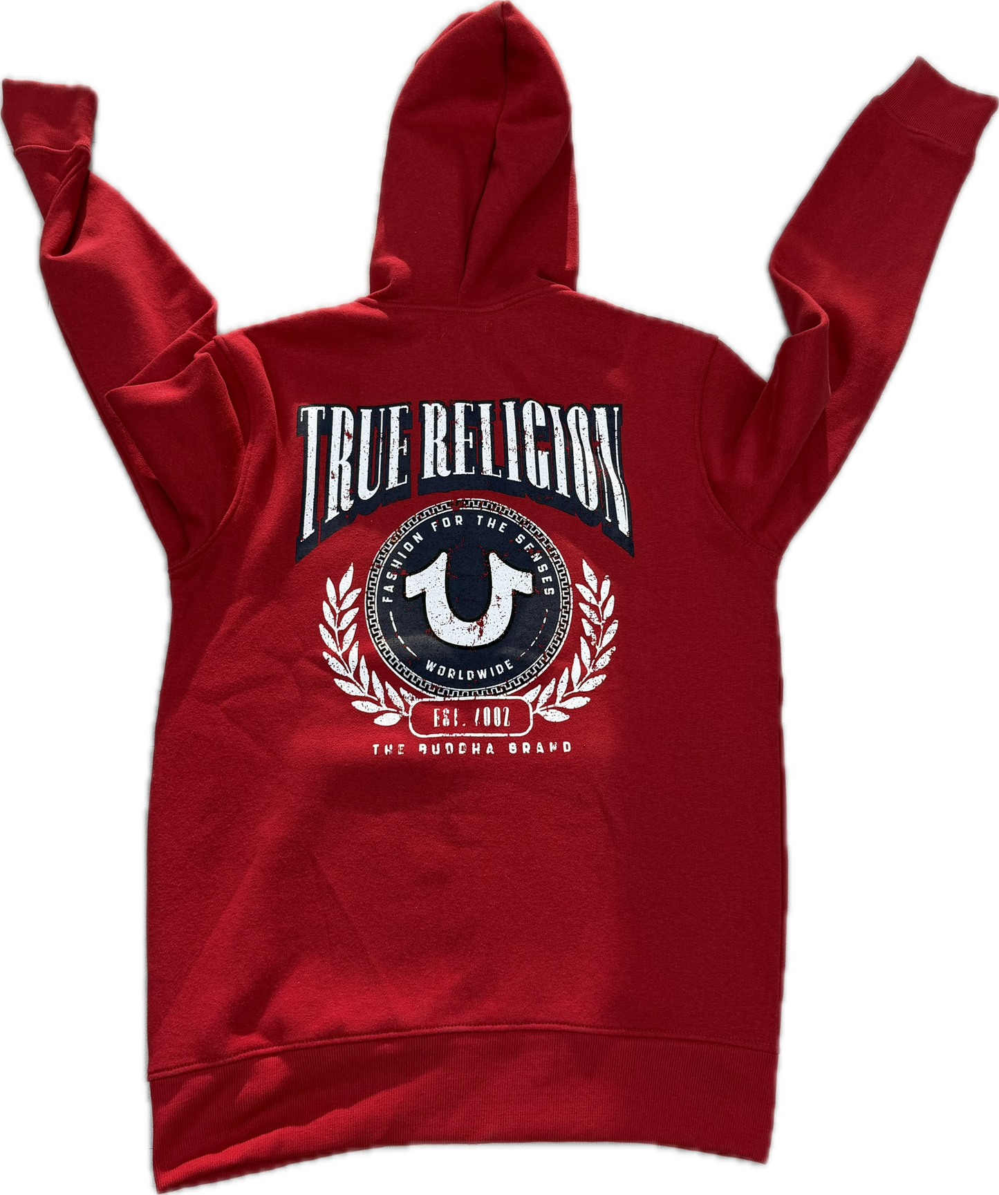 Red True Religion Hoodie