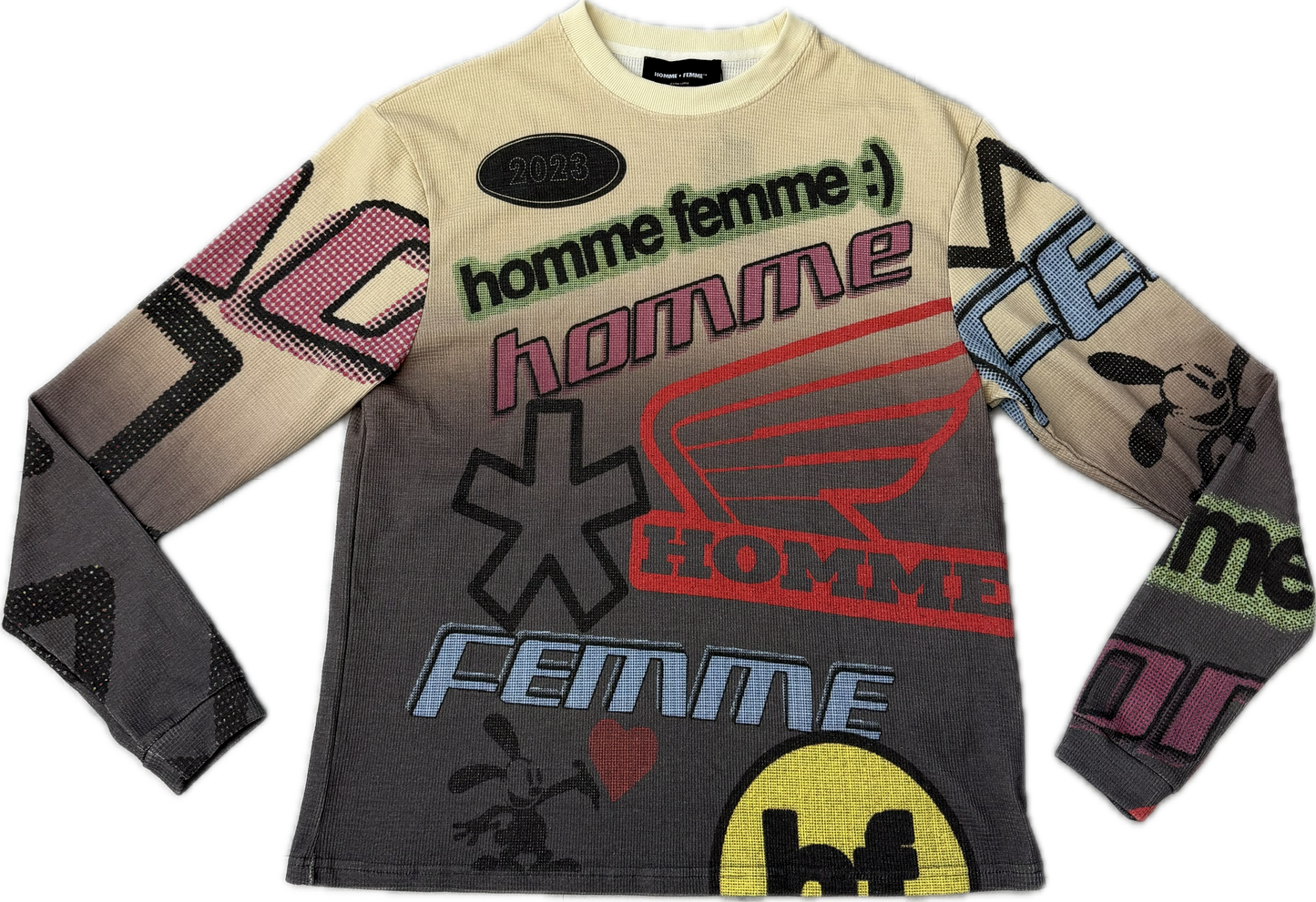 Homme and Femme Long sleeve Shirt
