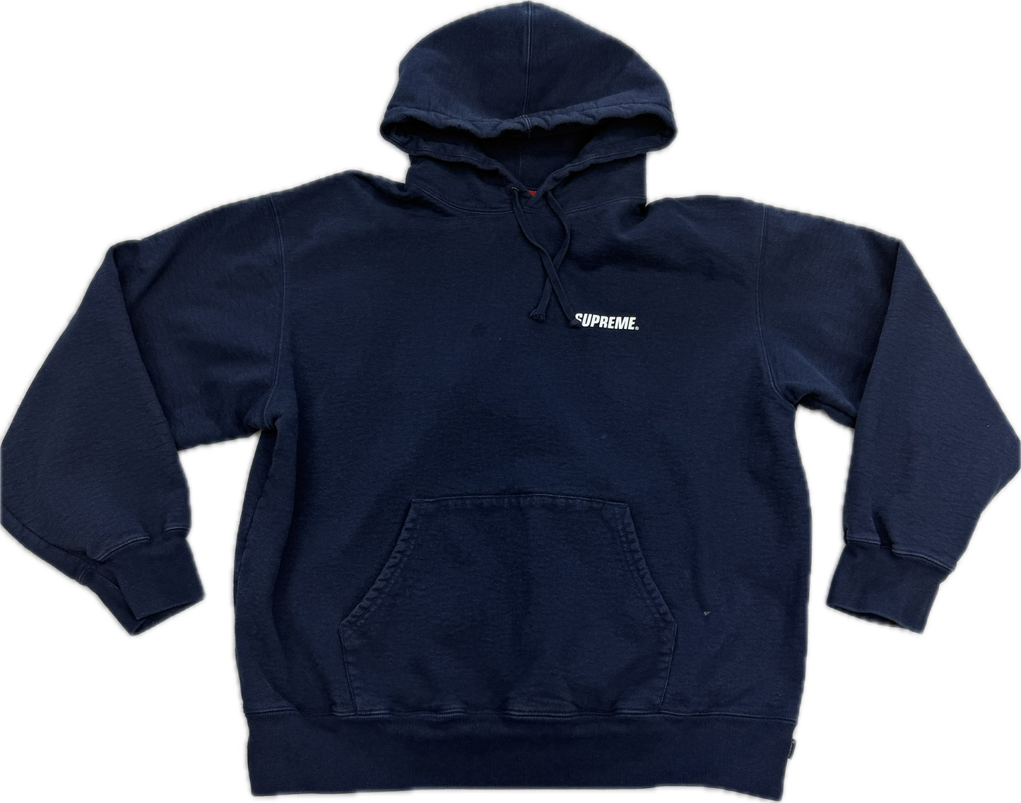 Navy Blue Supreme Hoodie