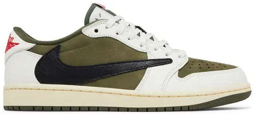 Travis Scott x Air Jordan 1 Low Reverse Olive/ Medium
