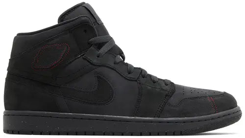 Air Jordan 1 Mid Dark Smoke Red