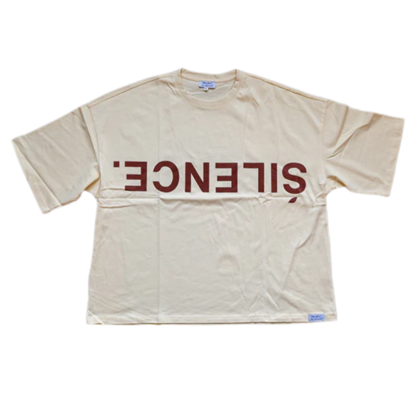 Cream Silence by Onyx Tee