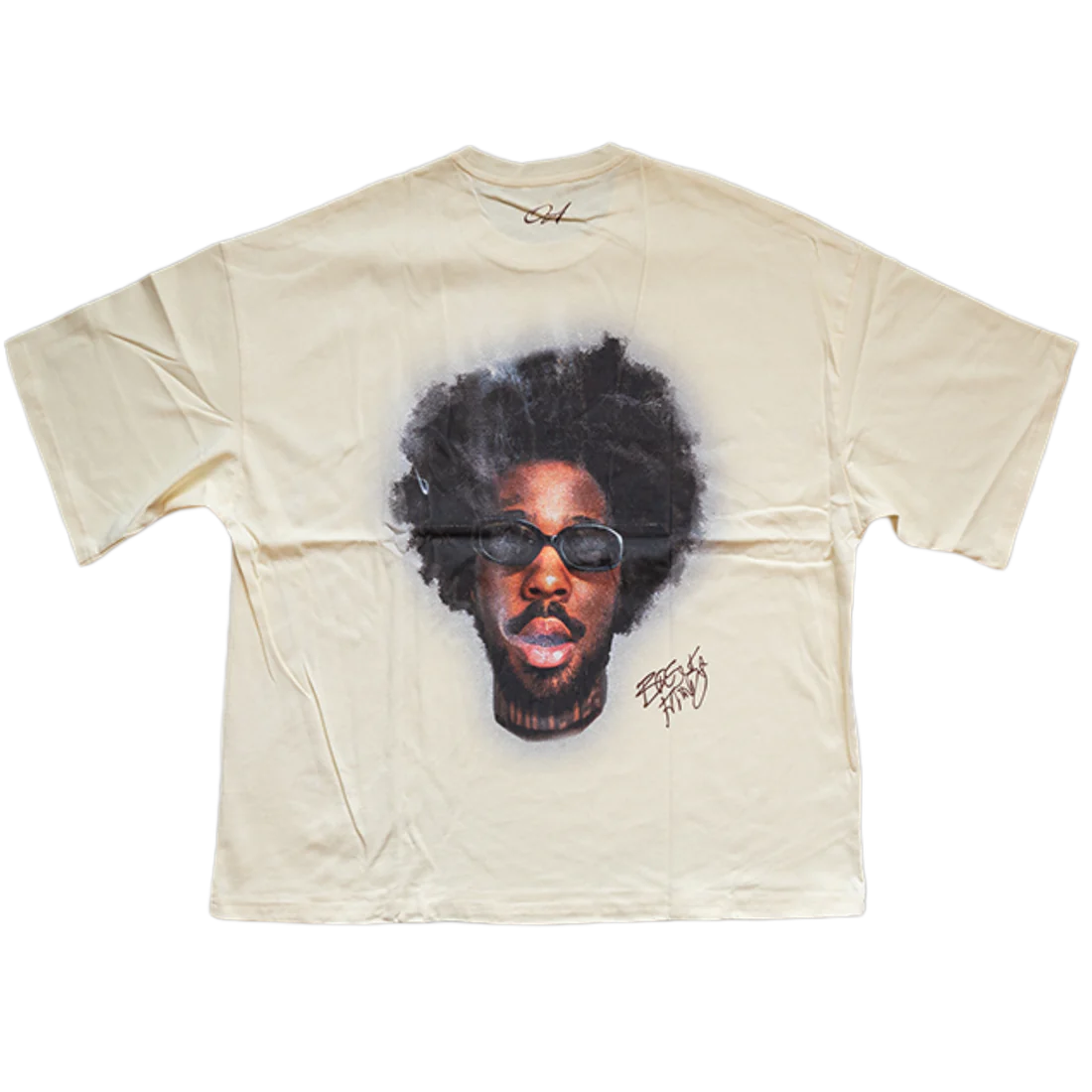 Cream Silence by Onyx Tee
