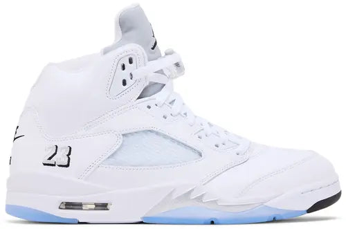 Air Jordan 5 White Metallic