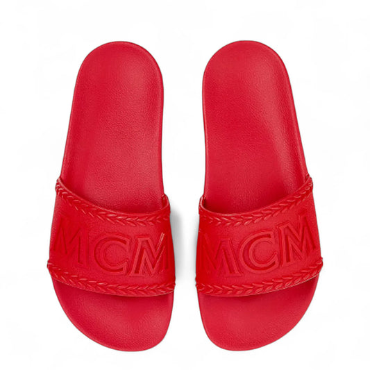 MCM Red Slides (NO BOX)