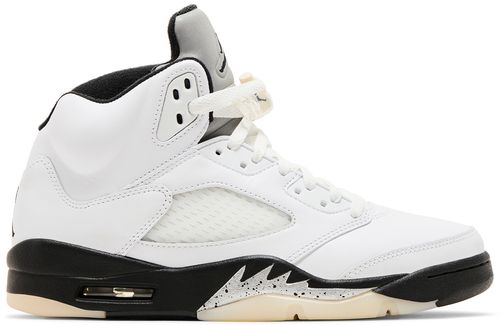 Air Jordan 5 White Black