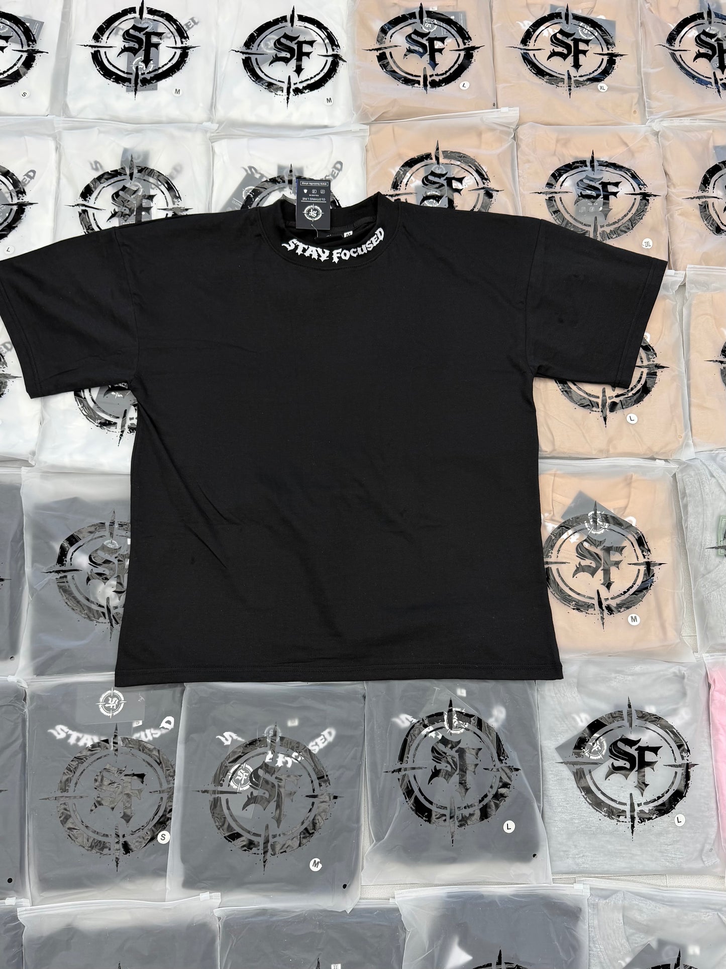 Black Stay Focused Shirt