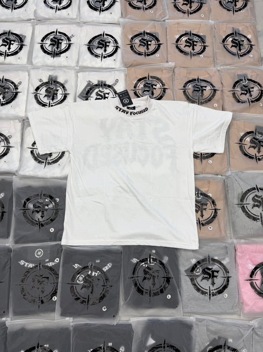 White Stay Focused Shirt