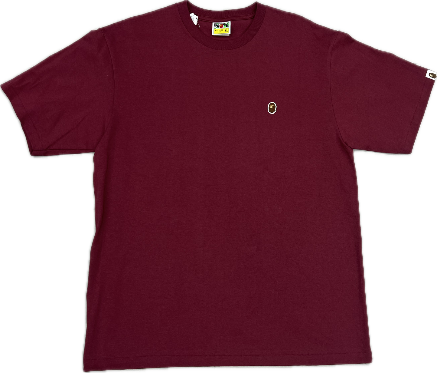 Burgundy Bape Shirt