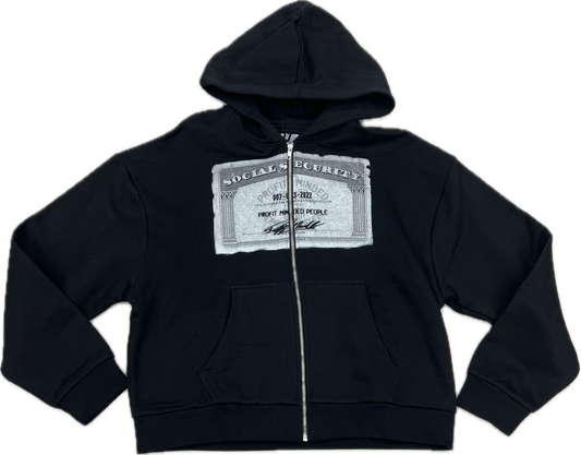 Black Profit Minded Hoodie