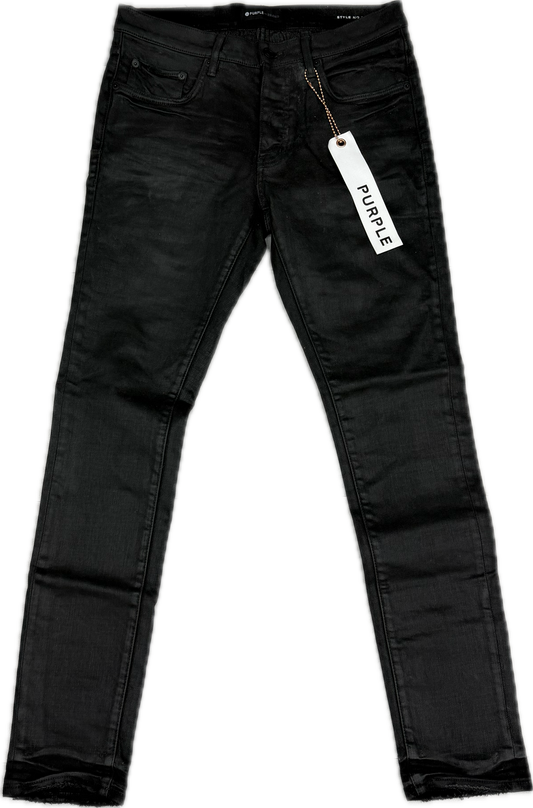 Black, Purple Jeans