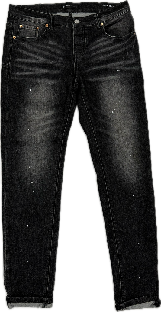 Black Purple Jeans