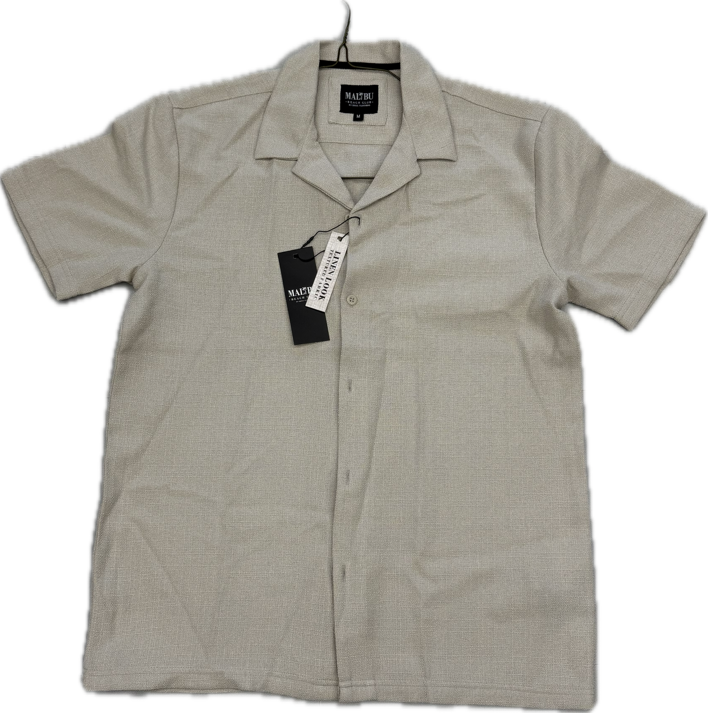 Tan Linen Shirt