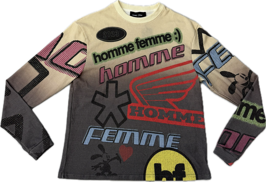 Homme and Femme Long sleeve Shirt
