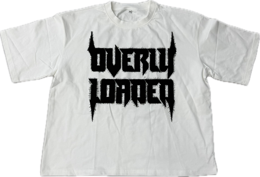 White and Black Overly Loaded Shirt