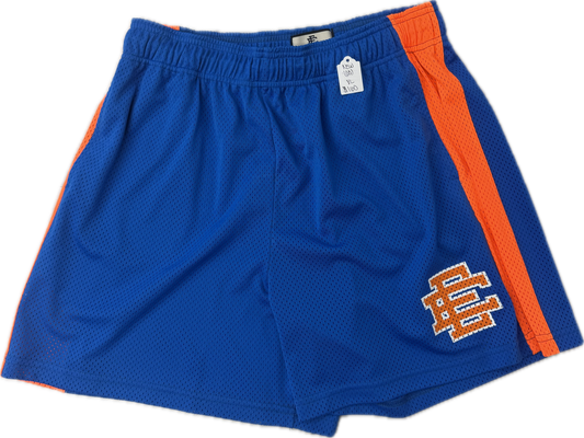 Blue and Orange Eric Emaunel Shorts