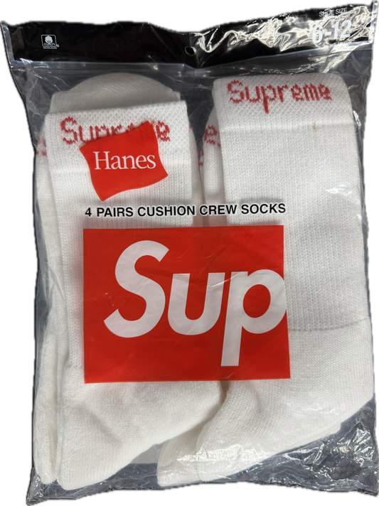 White Supreme Sock Pack