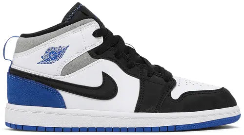 Air Jordan 1 Mid Royal Black Toe