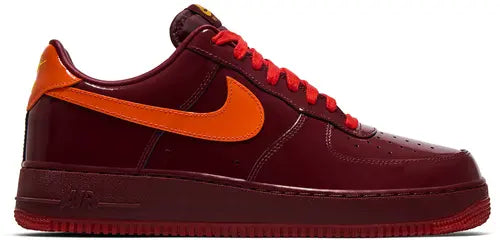 Air Force 1 Patent Leather Dark Team Red