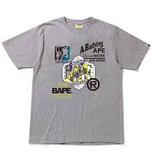 Grey Archive WGM Bape Tee
