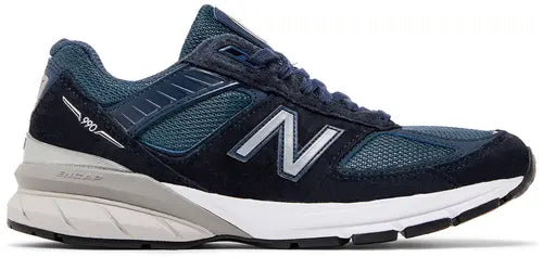 990v5 Navy Silver