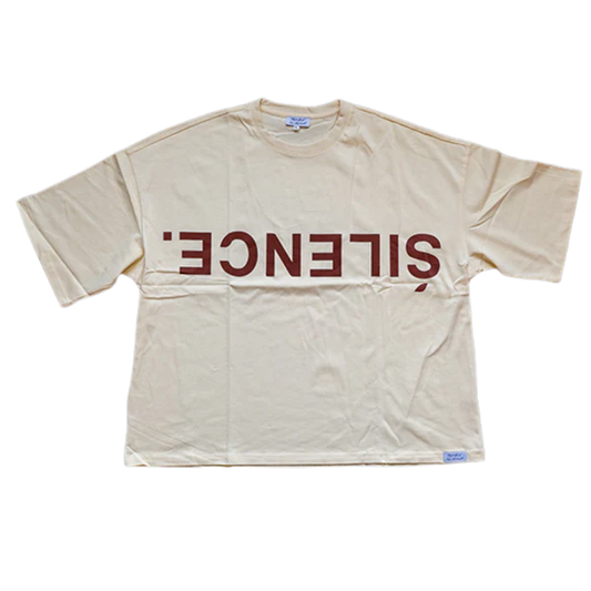 Cream Silence by Onyx Tee
