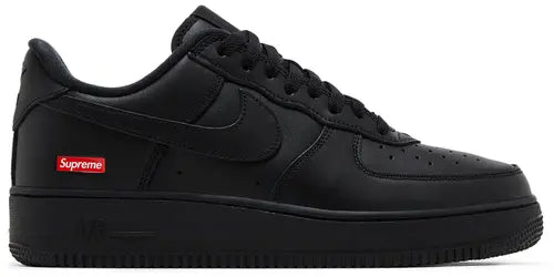 Supreme x Nike Air Force 1 Box logo Black