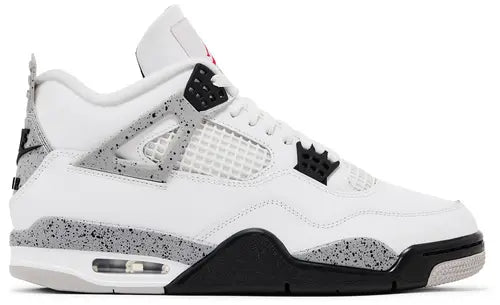 Air Jordan 4 White Cement