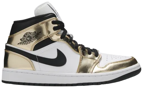 Air Jordan 1 Mid Metallic Gold