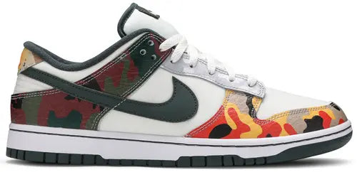 Nike Dunk Low Sail Multi-Camo (no box)